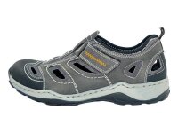 Rieker - Herrensandalette - grau