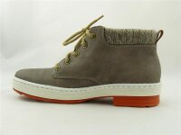 Rieker Damenschnürstiefel beige kombi