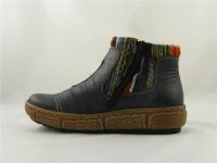 Rieker Damenstiefel Blau Kombi