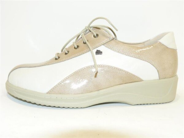 Finn Comfort Lady-Line Da. Schnürschuh Oviedo Knautschlack/Beach