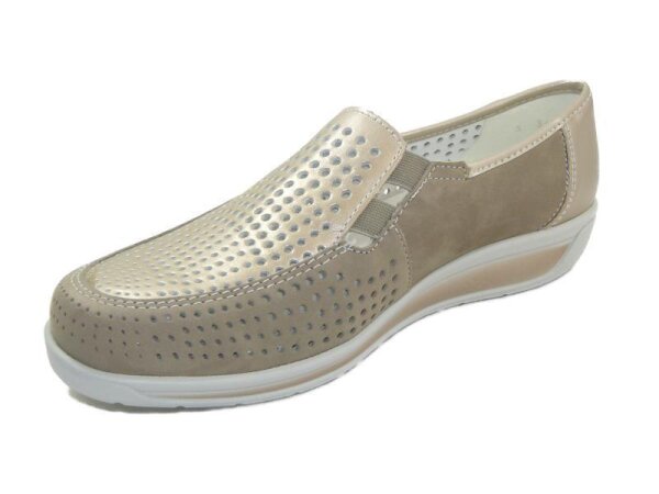 Ara Meran Damenslipper in Grau