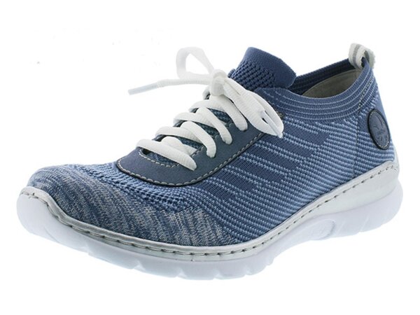 Rieker Damenslipper blau