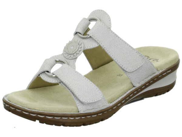 Ara  Lugano Damensandale  blau Weite H Grösse 40