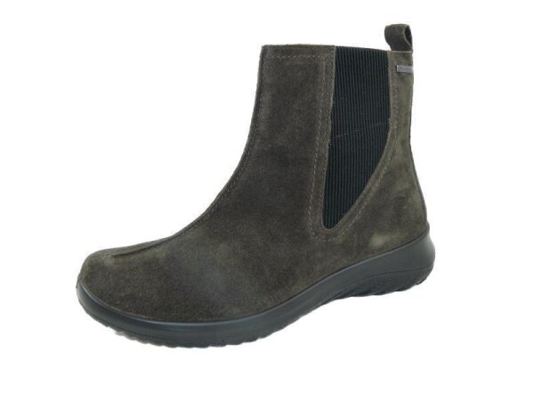 Legero Damenstiefel grau Velour - Weite G