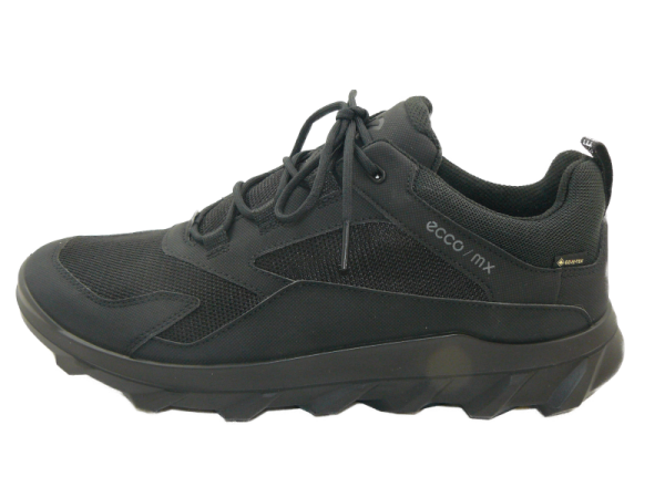 Ecco - MX M Low GTX - Herrenschnürschuh - Schwarz  Größe 44