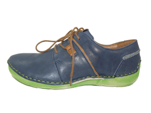 Josef Seibel - Fergey 91 - Damenschnürer - dunkelblau-kombi Größe 42