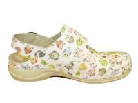 Rhön-Rennsteig - Talin - Clog - Weiss/Eule Größe 42