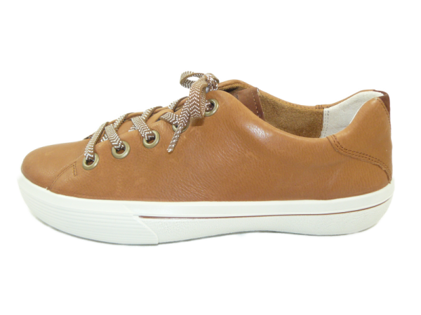 Legero - Damenschnürschuh - Cognac - Nappa - Weite G