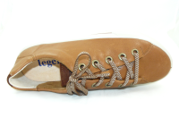 Legero - Damenschnürschuh - Cognac - Nappa - Weite G