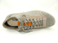 Legero - Damenschnürschuh - Grau - Velour - GoreTex - Weite G Größe 4,5
