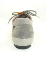 Legero - Damenschnürschuh - Grau - Velour - GoreTex - Weite G Größe 4,5