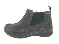 Legero - Damenstiefel - Grau - Velour - GoreTex - Weite G Größe 8,0