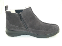 Legero - Damenstiefel - Grau - Velour - GoreTex - Weite G Größe 8,0