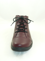 Waldläufer - Hiko - Damenschnürstiefel - Hirsch/Schwarz - Weite H Größe 5,0