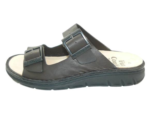 Finn Comfort Cayman-S Herrenpantolette Braun