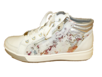 Ara - ROM- Damenschnürstiefel - Fresco-Weiss/Silber