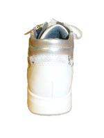 Ara - ROM- Damenschnürstiefel - Fresco-Weiss/Silber