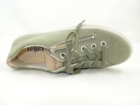 LegeroTanaro 4,0 Damenschnürschuh grün Velour - Weite G Größe 7,0