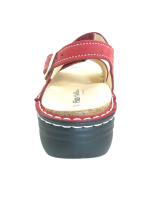 Finn Comfort Barbuda Damensandale Chili Nubuck  Größe 39