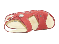 Finn Comfort Barbuda Damensandale Chili Nubuck  Größe 39
