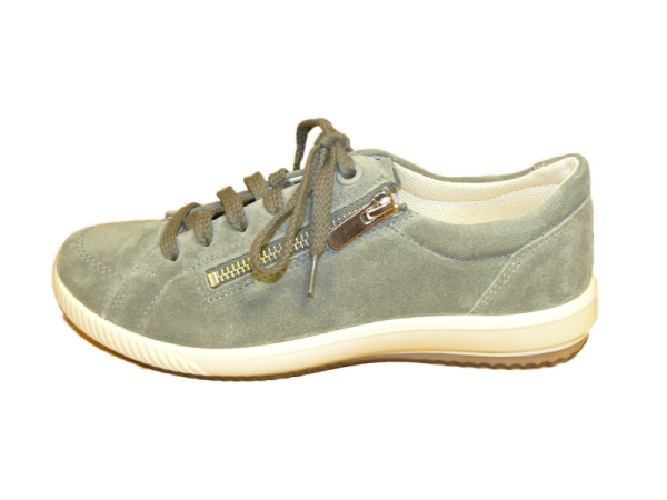 LegeroTanaro 4,0 Damenschnürschuh grün Velour - Weite G Größe 8,5