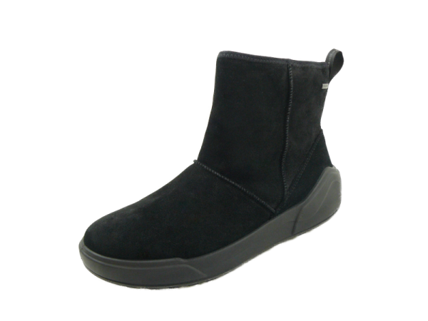 Legero - Damenstiefellette - COSY - Schwarz - Velour - Weite G  6,0