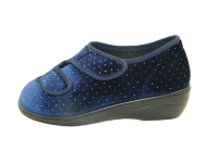 Florett -  Monza - Einlagenklettschuh - marine Größe 37