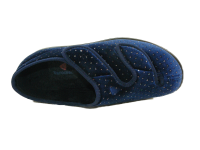 Florett -  Monza - Einlagenklettschuh - marine Größe 37