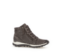 Gabor - Nubuk Oil - Damenschnürstiefel - dark-grey Grösse 5,0