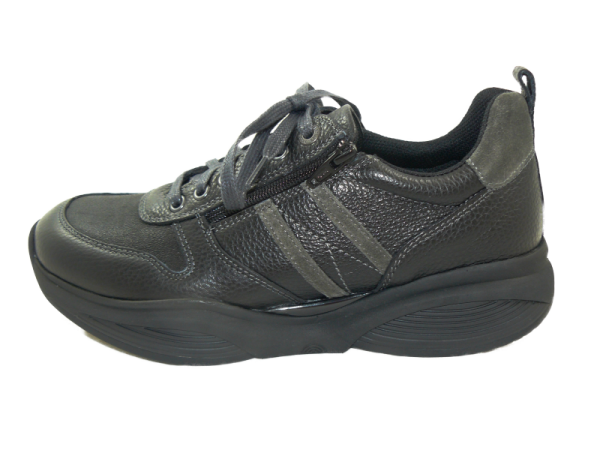 Xsensible SWX3 Men Herrenchnürer black grain 9,0