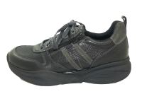 Xsensible SWX3 Men Herrenchnürer black grain 9,0