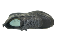Xsensible SWX3 Men Herrenchnürer black grain 9,0