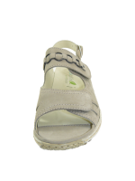 Waldläufer GARDA Damensandale beige Nubuk Weite G  Größe 6,5