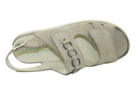 Waldläufer GARDA Damensandale beige Nubuk Weite G  Größe 8,5