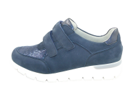 Waldläufer - K-Ramona - Damenklettschuh - marine  -  Weite K Größe 4,5