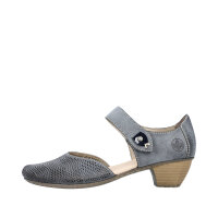 Rieker Damenslipper blau