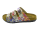 Rohde - Rodigo-D - Dreiriemensandale - Gold/bedruckt m. Blumen - Leder  Größe 41