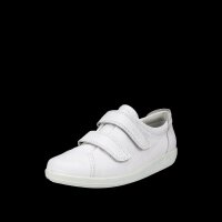 Ecco - Soft 2.0 - Damenklettschuh - weiss Größe 40