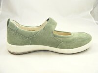 LegeroTanaro 4,0 Damenschnürschuh grün Velour - Weite G Größe 8,5