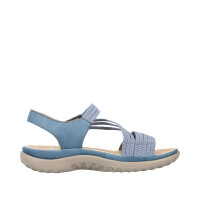 Rieker Damenslipper blau