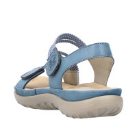 Rieker Damenslipper blau