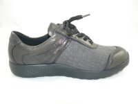 Waldläufer - M-Ira - Damenschnürschuh - Stretch - schiefer carbon - Weite M  Größe 6,5