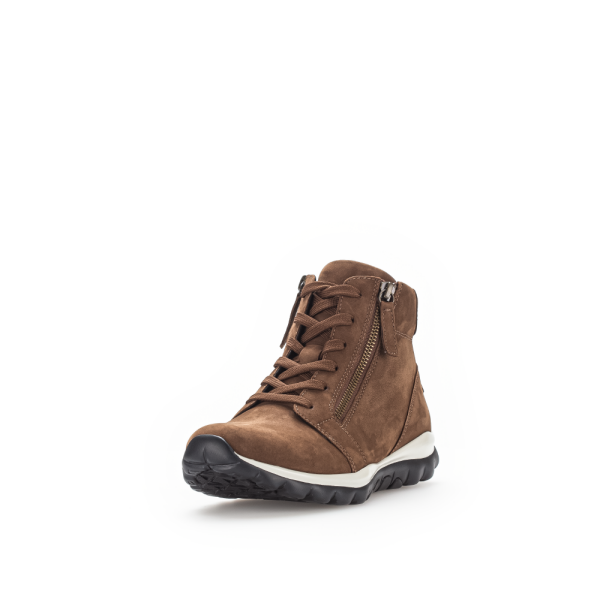 Gabor - Nubuk DriTan - Damenschnürstiefel - whiskey Grösse 5,5