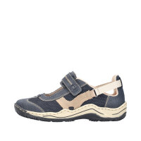 Rieker Damenklettschuh pazifik/navy/shell