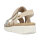 Rieker Damensandale beige-gold/perle