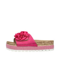 Rieker Damenpantolette magenta/fuchsia