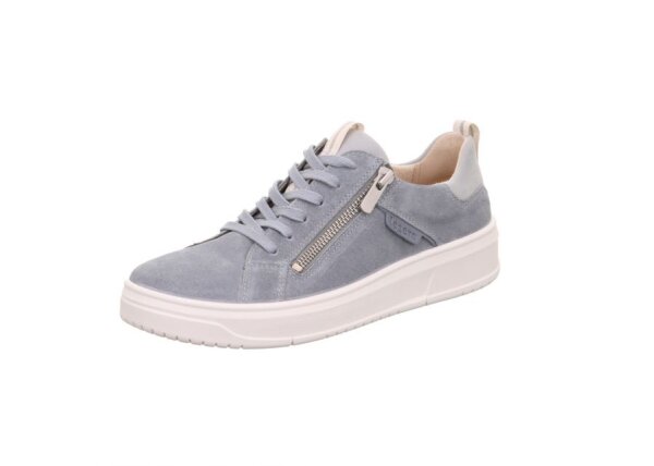 Legero - Damenschnürer - REJOISE - ARIA (HELLBLAU) - Velour - Weite G