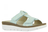 Florett/Varomed - Cara - Damenpantolette - hellblau
