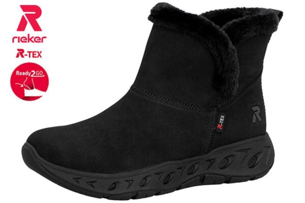 Rieker Damenstiefel Tex Ready 2 Go schwarz/nero
