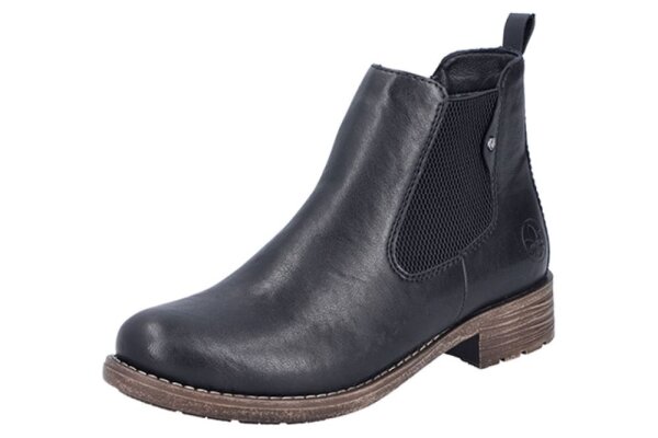 Rieker Damenstiefelette schwarz/schwarz
